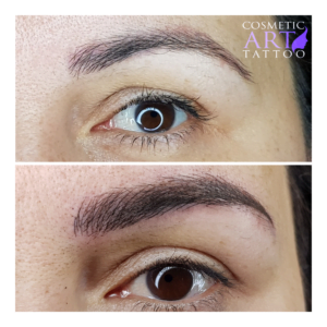 Eyebrow tattoo